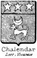 Chalendar Coat of Arms / Family Crest 0