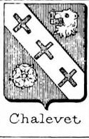 Chalevet Coat of Arms / Family Crest 0
