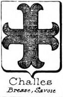 Challes Coat of Arms / Family Crest 0