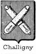Challigny Coat of Arms / Family Crest 0