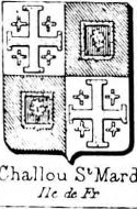 Challou Coat of Arms / Family Crest 0