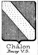 Chalon Coat of Arms / Family Crest 11