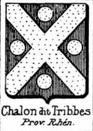 Chalon Coat of Arms / Family Crest 8