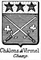 Chalons Coat of Arms / Family Crest 5