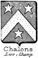 Chalons Coat of Arms / Family Crest 4