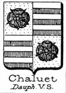 Chaluet Coat of Arms / Family Crest 1