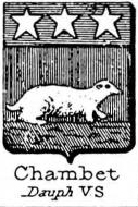 Chambet Coat of Arms / Family Crest 0
