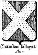 Chambon Coat of Arms / Family Crest 3
