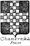 Chambre Coat of Arms / Family Crest 9