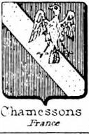 Chamessons Coat of Arms / Family Crest 0