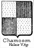 Chamoson Coat of Arms / Family Crest 0