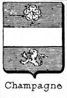 Champagne Coat of Arms / Family Crest 5