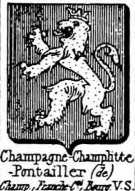 Champagne Coat of Arms / Family Crest 6