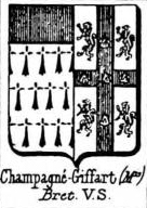 Champagne Coat of Arms / Family Crest 7