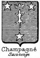Champagne Coat of Arms / Family Crest 8