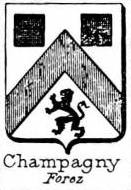 Champagny Coat of Arms / Family Crest 0