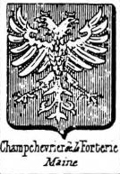 Champchevrier Coat of Arms / Family Crest 1