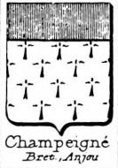 Champeigne Coat of Arms / Family Crest 0