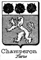 Champeron Coat of Arms / Family Crest 0