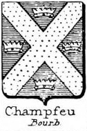 Champfeu Coat of Arms / Family Crest 0