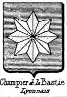 Champier Coat of Arms / Family Crest 0