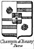 Champin Coat of Arms / Family Crest 1