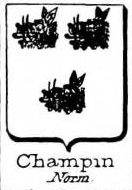 Champin Coat of Arms / Family Crest 0