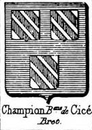 Champion Coat of Arms / Family Crest 13
