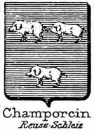 Champorcin Coat of Arms / Family Crest 0