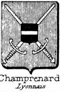 Champrenard Coat of Arms / Family Crest 0