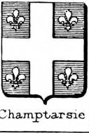 Champtarsie Coat of Arms / Family Crest 0