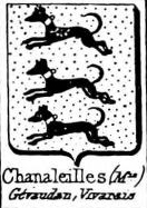 Chanaleilles Coat of Arms / Family Crest 0