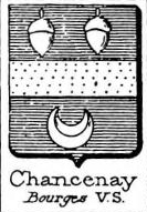 Chancenay Coat of Arms / Family Crest 0