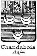 Chandebois Coat of Arms / Family Crest 0