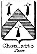 Chanlatte Coat of Arms / Family Crest 0