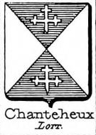 Chanteheux Coat of Arms / Family Crest 0