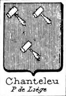 Chanteleu Coat of Arms / Family Crest 0