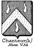 Chanteur Coat of Arms / Family Crest 0