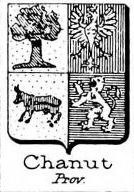 Chanut Coat of Arms / Family Crest 1