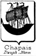 Chapais Coat of Arms / Family Crest 0