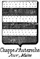 Chappe Coat of Arms / Family Crest 2