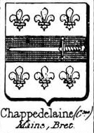 Chappedelaine Coat of Arms / Family Crest 0