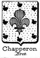 Chapperon Coat of Arms / Family Crest 0
