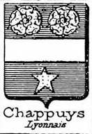 Chappuys Coat of Arms / Family Crest 1