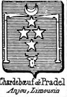 Chardeboeuf Coat of Arms / Family Crest 0