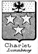 Charlet Coat of Arms / Family Crest 1