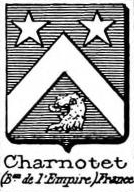 Charnotet Coat of Arms / Family Crest 0