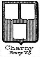 Charny Coat of Arms / Family Crest 1