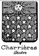 Charrieres Coat of Arms / Family Crest 1