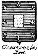 Chartres Coat of Arms / Family Crest 1